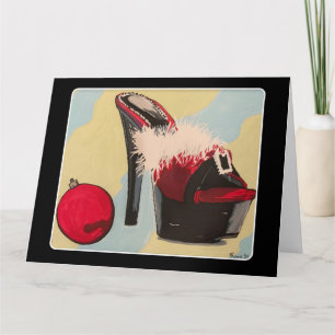 Naughty Girl jul 2020 Painting on a a Kort
