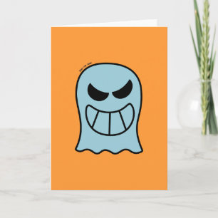 Naughty Halloween Ghost Kort