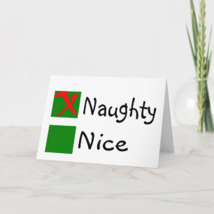 Naughty Helgkort