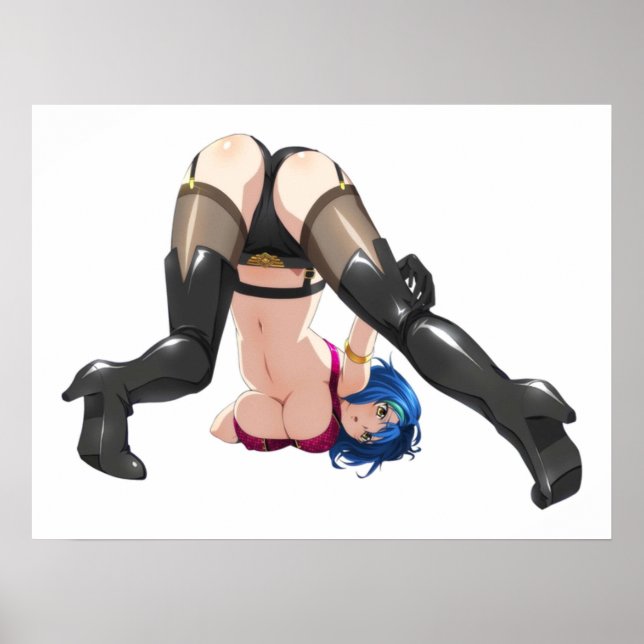 Naughty Hentai Sexy Girl Poster (Framsidan)