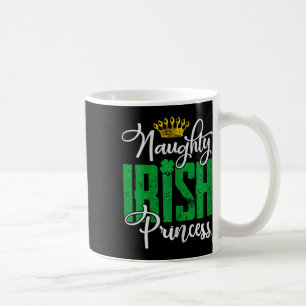 Naughty Irish Princess St patrick's day Irland Kaffemugg