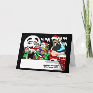 Naughty jul Gift Helgkort