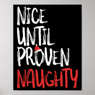 Naughty jul poster