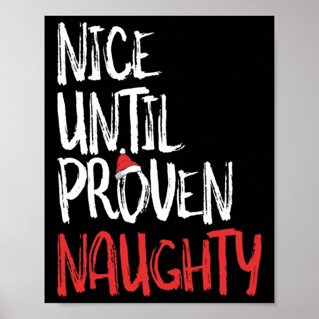 Naughty jul poster (Framsidan)