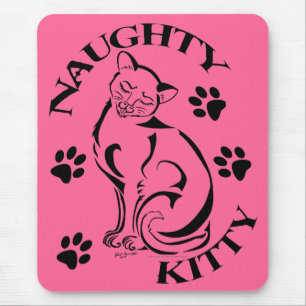 Naughty Kattunge Mousepad Musmatta