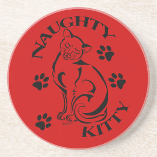 Naughty Kattunge Underlägg Sandsten
