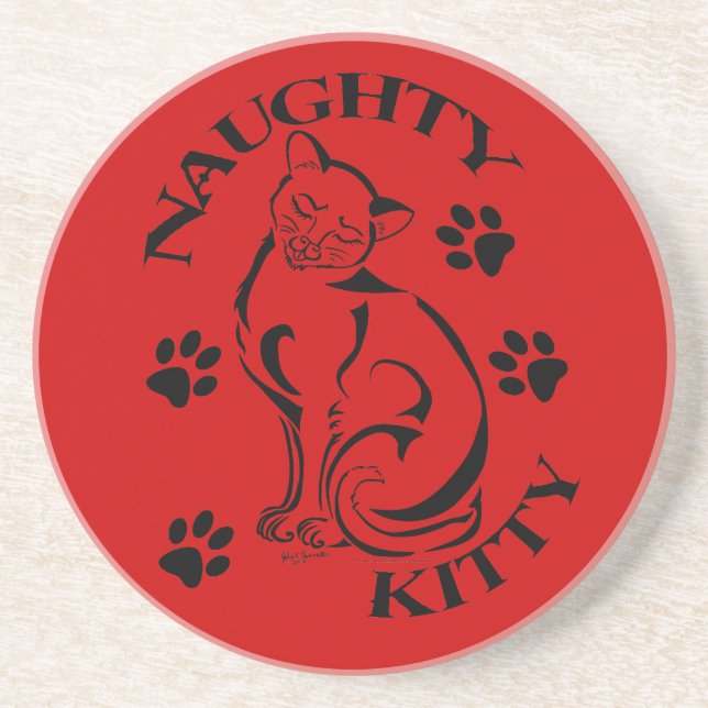 Naughty Kattunge Underlägg Sandsten (Framsidan)