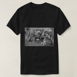 Naughty Kittens, Louis Wain T Shirt