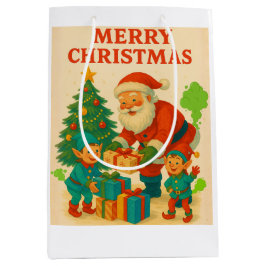 Naughty List Approved Funny Santa & Dog