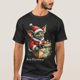 Naughty List Delivery: The Goblin Clause Chronicle T Shirt