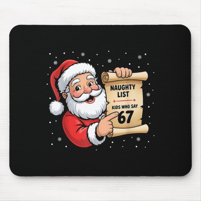 Naughty List Kids Who Say 67 Christmas Six Seven S Musmatta (Framsidan)