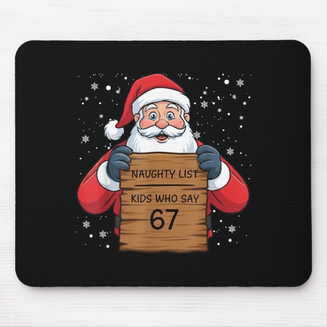 Naughty List Kids Who Say 67 Christmas Six Seven S Musmatta (Framsidan)