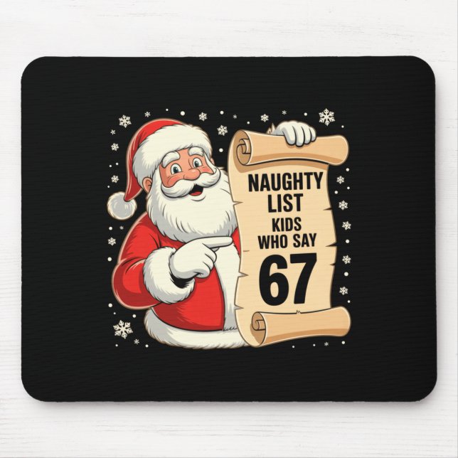 Naughty List Kids Who Say 67 Funny Meme 6 7 Christ Musmatta (Framsidan)