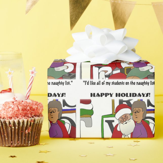 Naughty List Presentpapper (Födelsedagsfest)