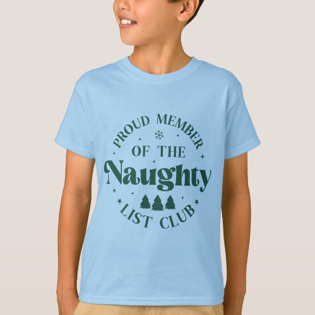 Naughty List T Shirt (Framsida)