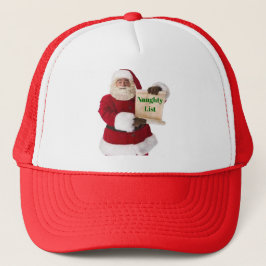 Naughty List Trucker's Hat Keps