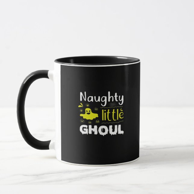 Naughty Little Ghoul Mugg (Vänster)