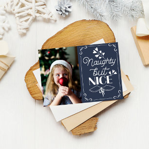 Naughty Men fin julfoto Friendly Julkort