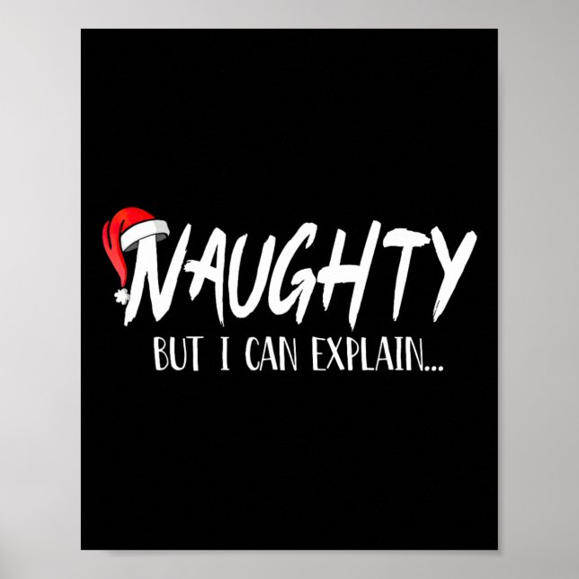 Naughty, men jag kan förklara vilken underbar jul  poster (Framsidan)