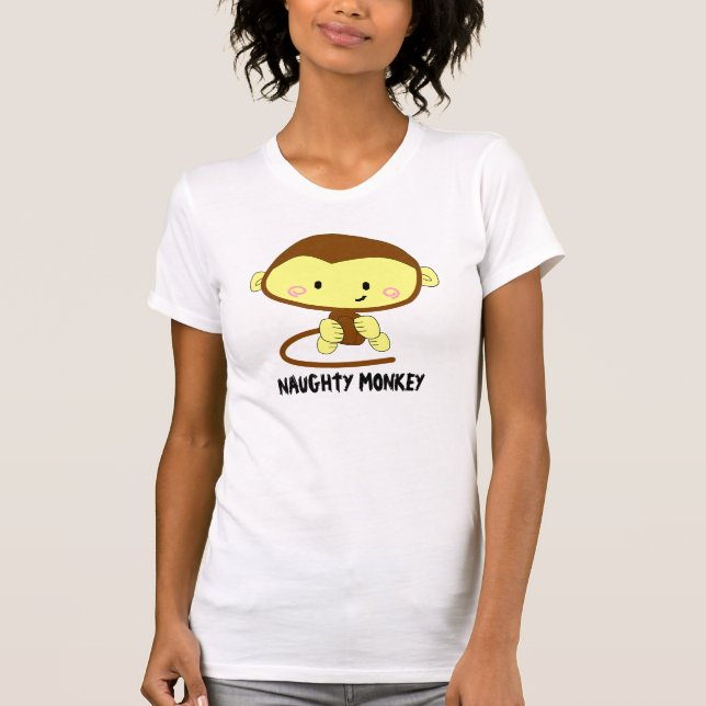 Naughty Monkey Tee (Framsida)