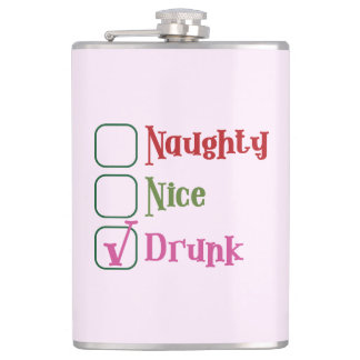 Naughty Nice Drunk Funny Holiday Christmas Mug Fickplunta