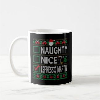 Naughty Nice Espresso Martini List Ugly Kaffemugg