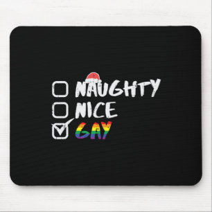 Naughty Nice Gay Rainbow Funny Gay pride Lgbt Chri Musmatta