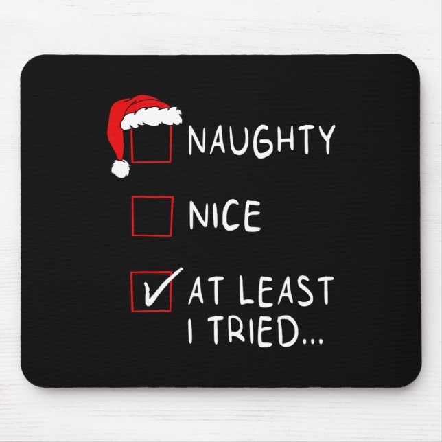Naughty Nice, jag har åtminstone provat Julafton M Musmatta (Framsidan)