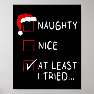Naughty Nice, jag har åtminstone provat Julafton M Poster