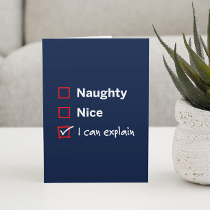 Naughty Nice - jag kan förklara Kort