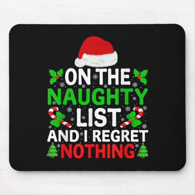Naughty Nice List And I Regret Nothing Funny Chris Musmatta (Framsidan)