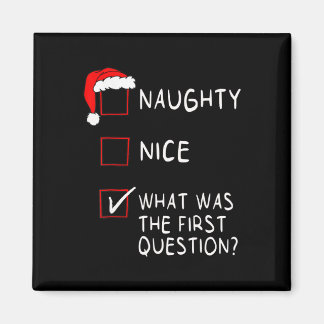 Naughty Nice-lista över Manar kvinnor Magnet