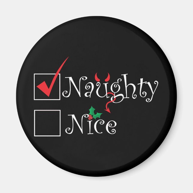 Naughty Nice Magnet (Framsidan)