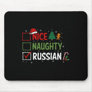 Naughty Nice Rysk jul Pajamas Jultomten Musmatta