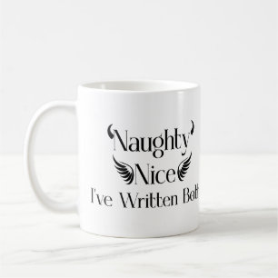 Naughty & Nice Writer Kaffemugg