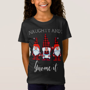 Naughty och jag fick julen tre Buffalo Pla T Shirt