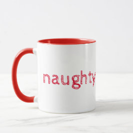 Naughty och Nice Mugg