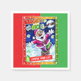 Naughty or nice, choose your list pappersservett