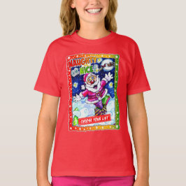 Naughty or nice, choose your list t shirt