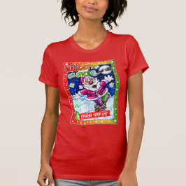 Naughty or nice, choose your list t shirt