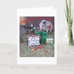 "Naughty or Nice" Helgkort