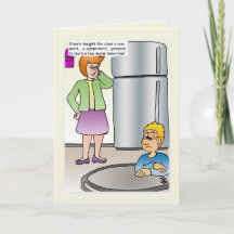 Naughty Ord Greeting Card