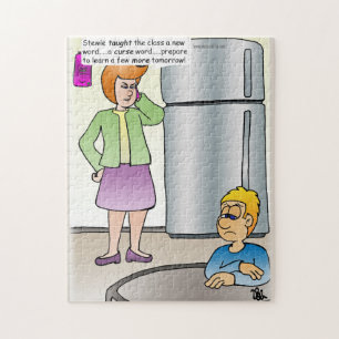 Naughty Ord JIgszawa Puzzle Pussel