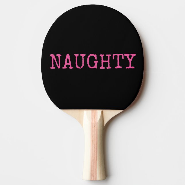 NAUGHTY Ping Pong Paddles Pingisracket (Framsidan)