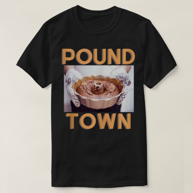 Naughty Pound Cake Baking Gift 3934 T Shirt (Design framsida)