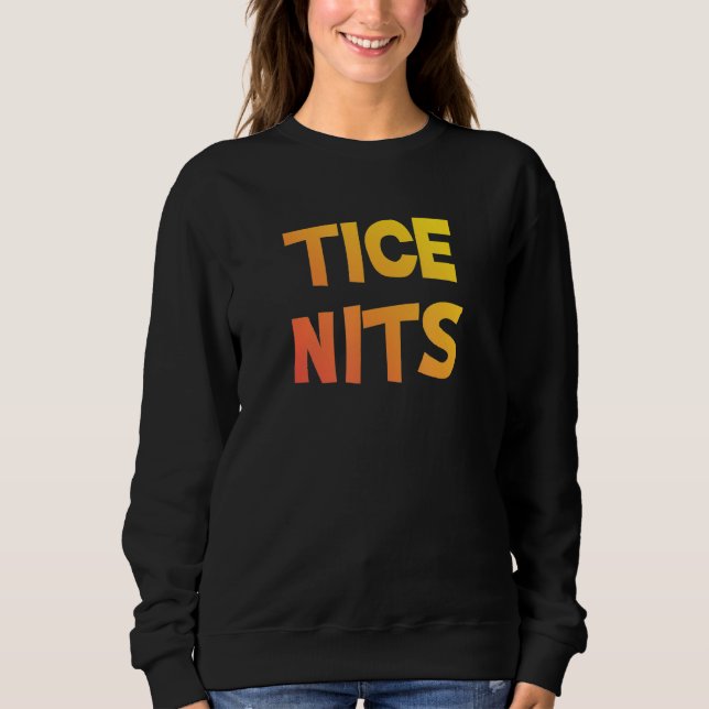 Naughty Pun Tice Nits 2 T Shirt (Framsida)