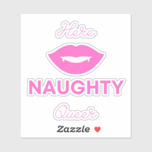 Naughty Queer Klistermärken