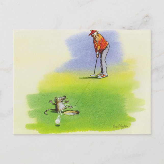 Naughty råtta vykort (Framsida)