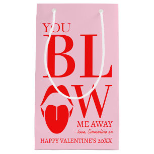 Naughty Rosa Red Valentines day Card