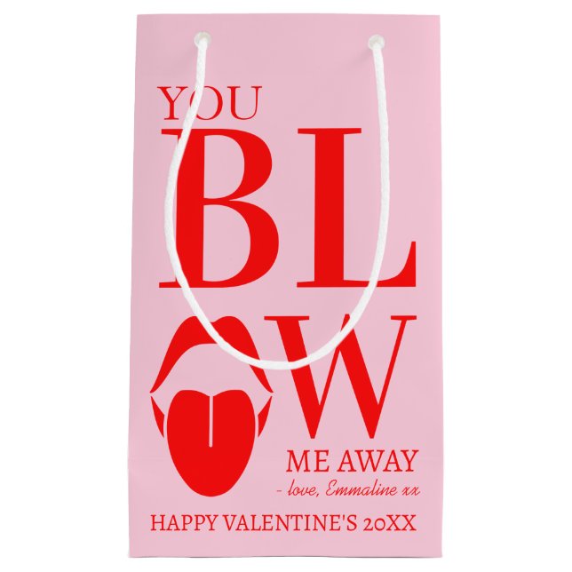 Naughty Rosa Red Valentines day Card (Framsidan)